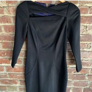 Diane Von Furstenberg Black Dress